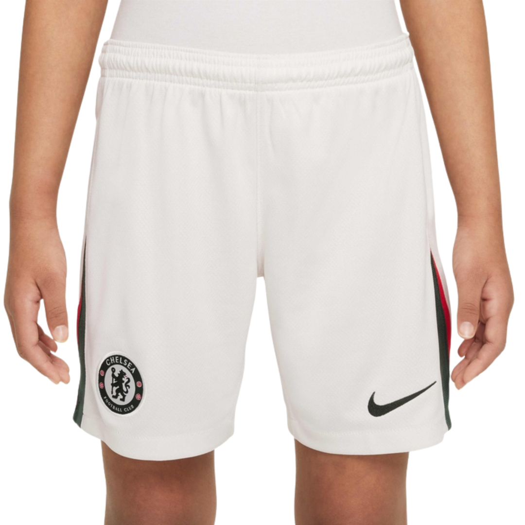 Chelsea Youth Away Shorts 25/26 by Nike at NUMBER 10 - Buy Now!