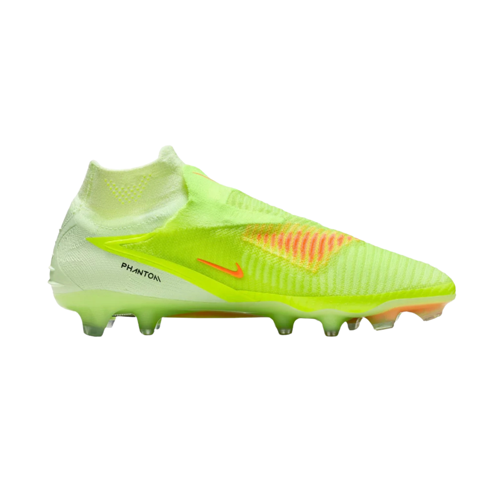 Phantom 6 High Elite FG - Hyper Crimson/Limelight/Black by Nike at NUMBER 10 - Buy Now!