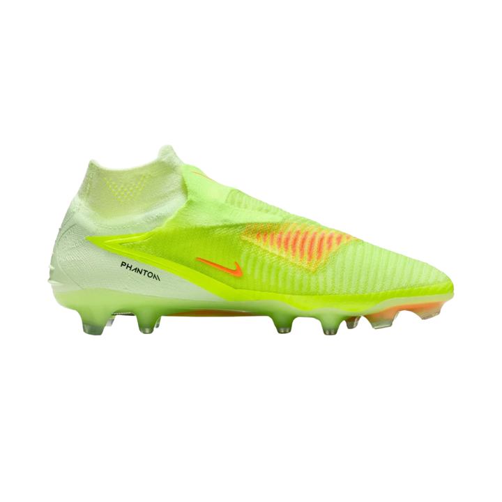 Phantom 6 High Elite FG - Hyper Crimson/Limelight/Black by Nike at NUMBER 10 - Buy Now!