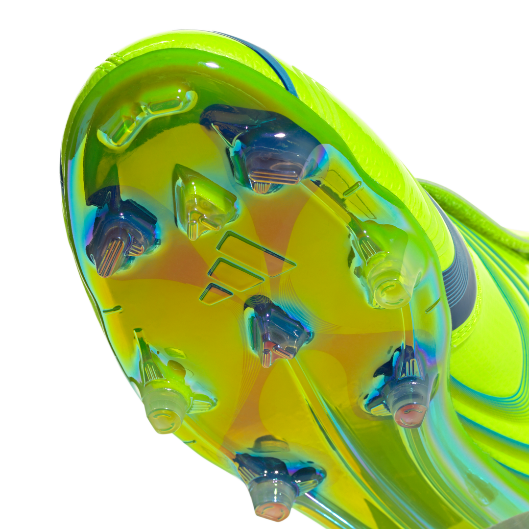 F50 Tunit Elite FG - Lucid Lemon / Royal Blue / Lucid Aquamarine by adidas at NUMBER 10 - Buy Now!