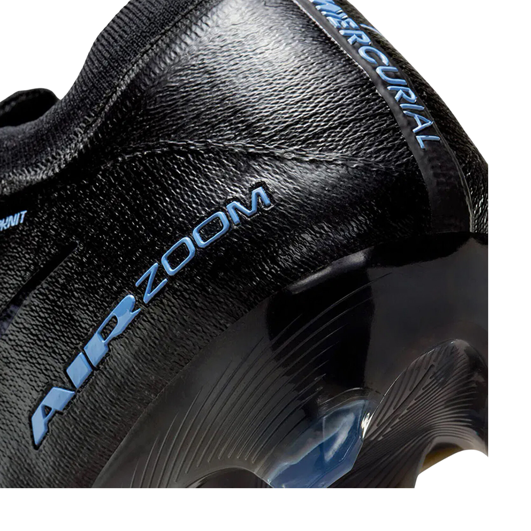 Zoom Vapor 16 Elite FG - Black/Ice Blue by Nike at NUMBER 10 - Buy Now!