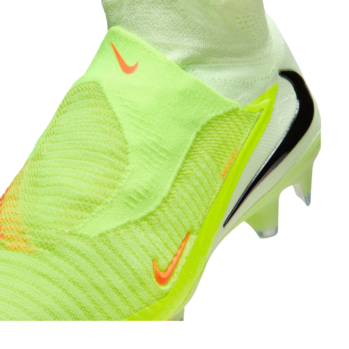 Phantom 6 High Elite FG - Hyper Crimson/Limelight/Black by Nike at NUMBER 10 - Buy Now!