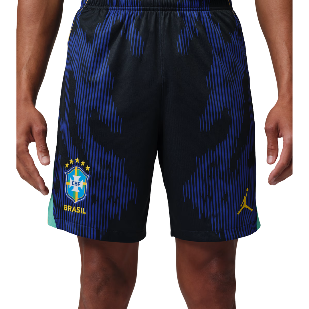 Brazil x Jordan Stadium Away Shorts 26 by Nike at NUMBER 10 - Buy Now!