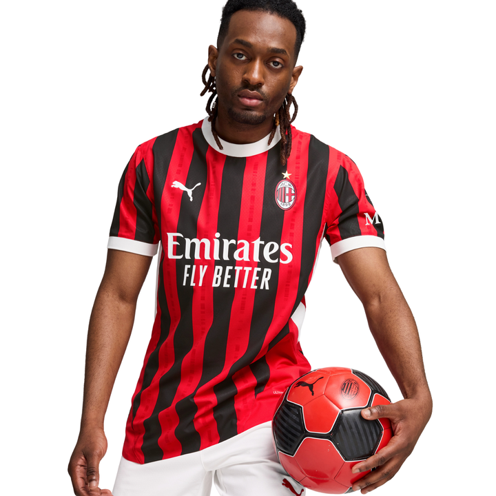 AC Milan Authentic Home Shirt 24/25 by Puma at NUMBER 10 - Buy Now!