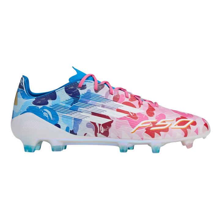 F50 X BAPE Elite FG - Pink/White/Ice Blue