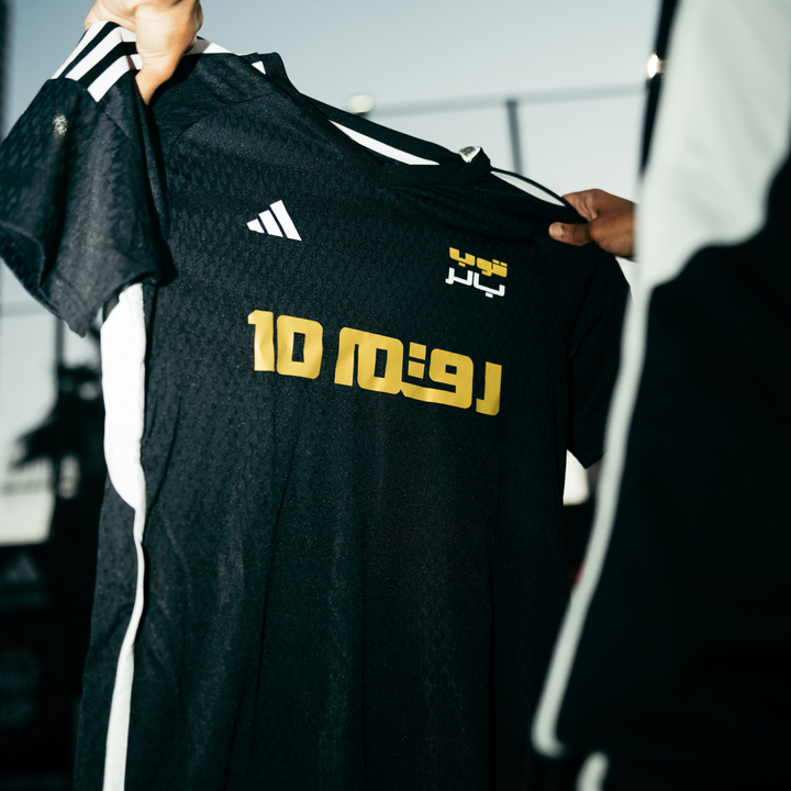 NUMBER 10 x TOP BALLER DXB Arabic Black by NUMBER 10 at NUMBER 10 - Buy Now!