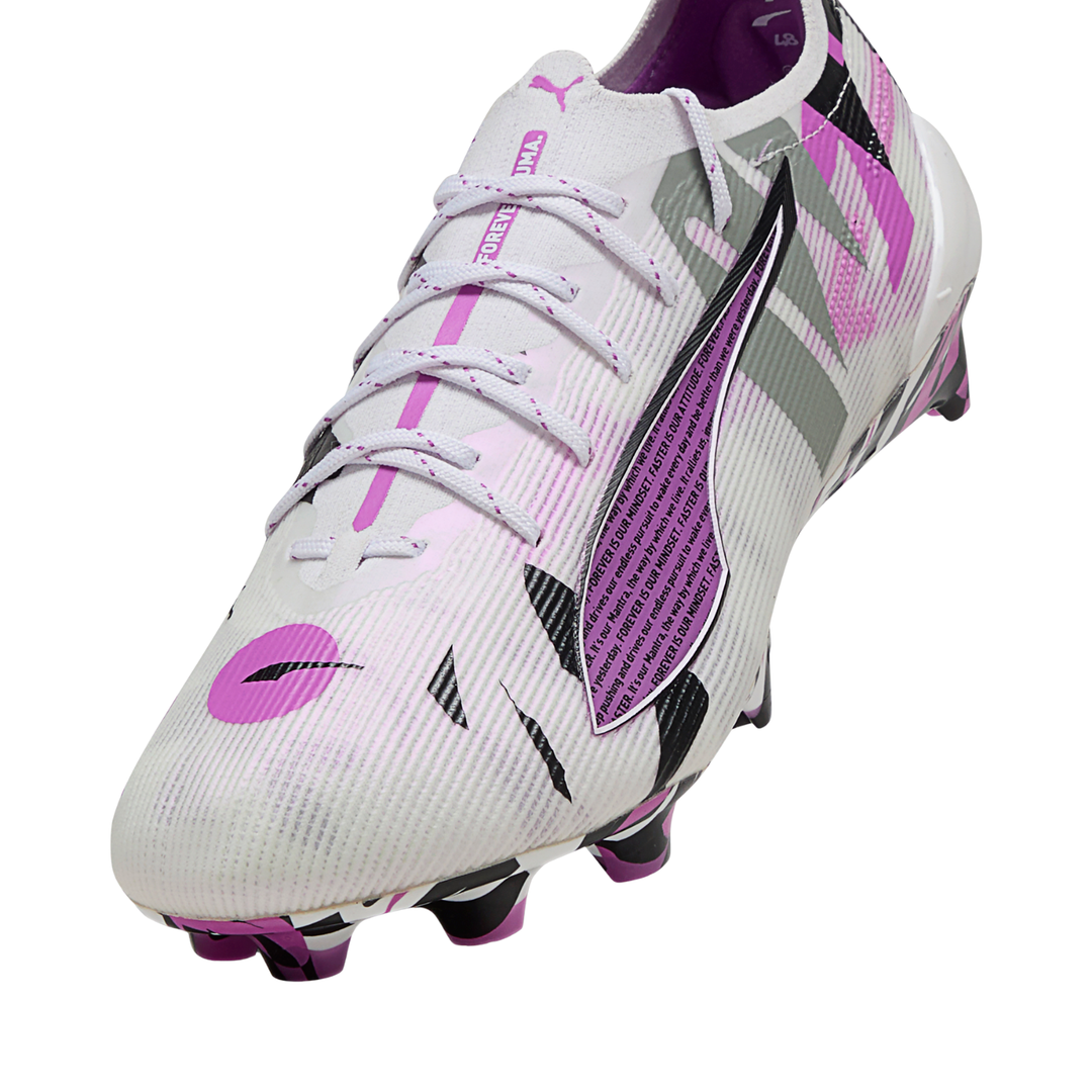 Ultra 5 Ultimate Forever FG - White/Pure Magenta/Feather Gray/Black by Puma at NUMBER 10 - Buy Now!