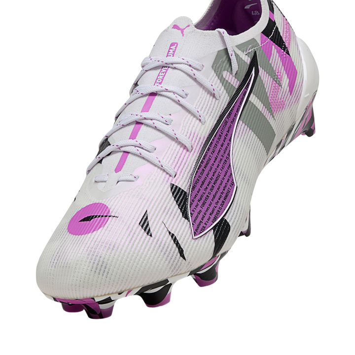 Ultra 5 Ultimate Forever FG - White/Pure Magenta/Feather Gray/Black by Puma at NUMBER 10 - Buy Now!