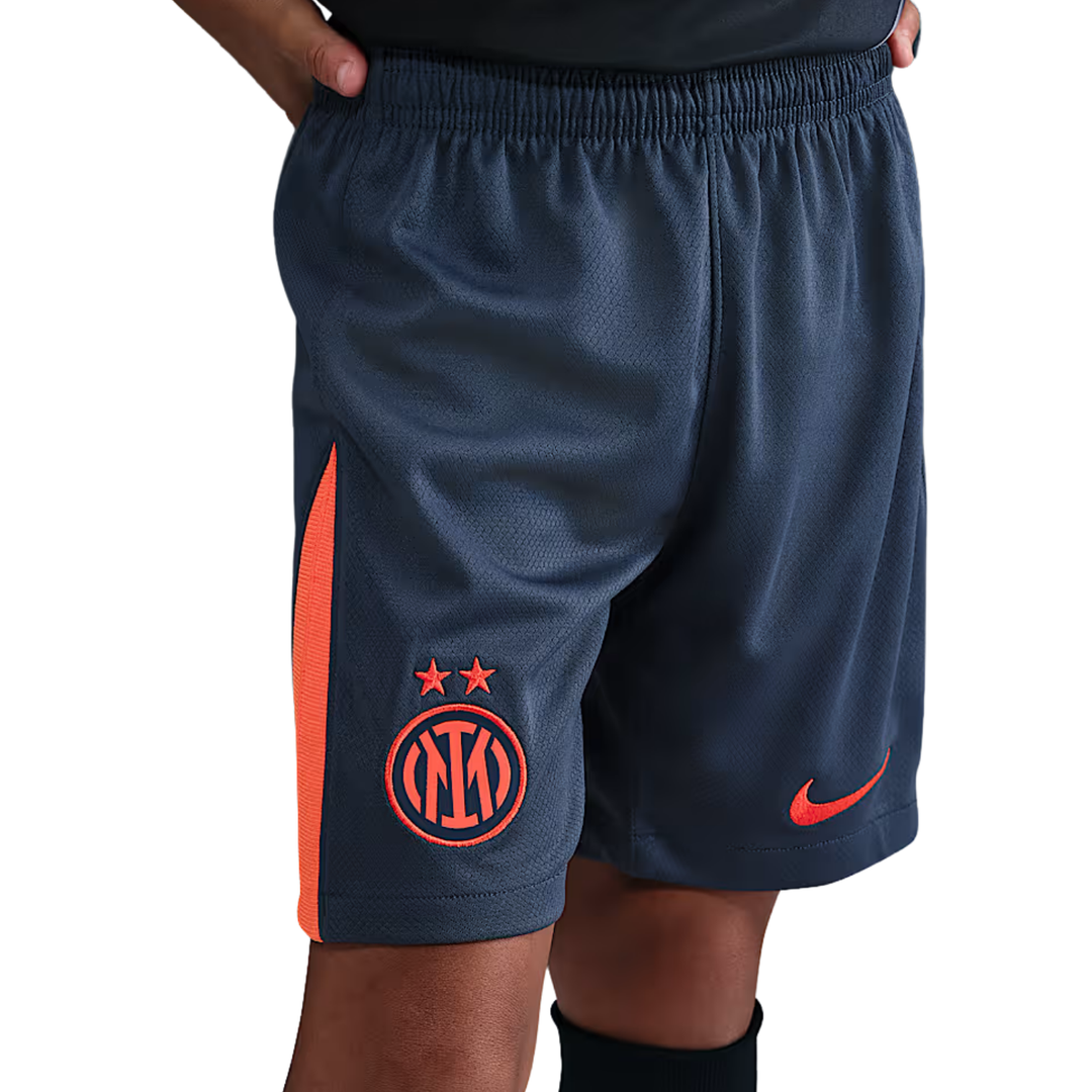 Inter Milan Youth Third Shorts 25/26 by Nike at NUMBER 10 - Buy Now!