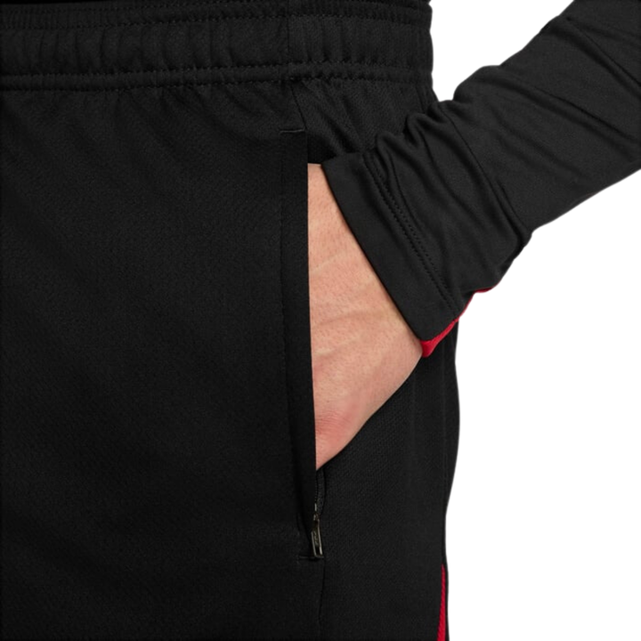 Liverpool FC Strike Shorts 24/25 - Black/Gym Red/Light Orewood Brown