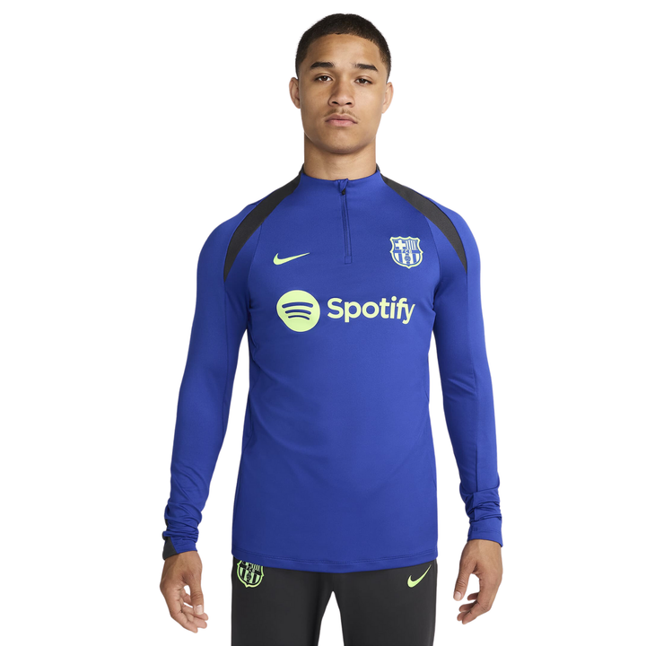 FC Barcelona Third Strike Top 24/25 - Old Royal/Anthracite/Lime Blast by Nike at NUMBER 10 - Buy Now!
