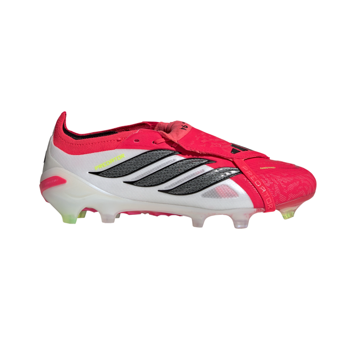 Predator Elite FT FG - Lucid Red/Core Black/Footwear White by adidas at NUMBER 10 - Buy Now!