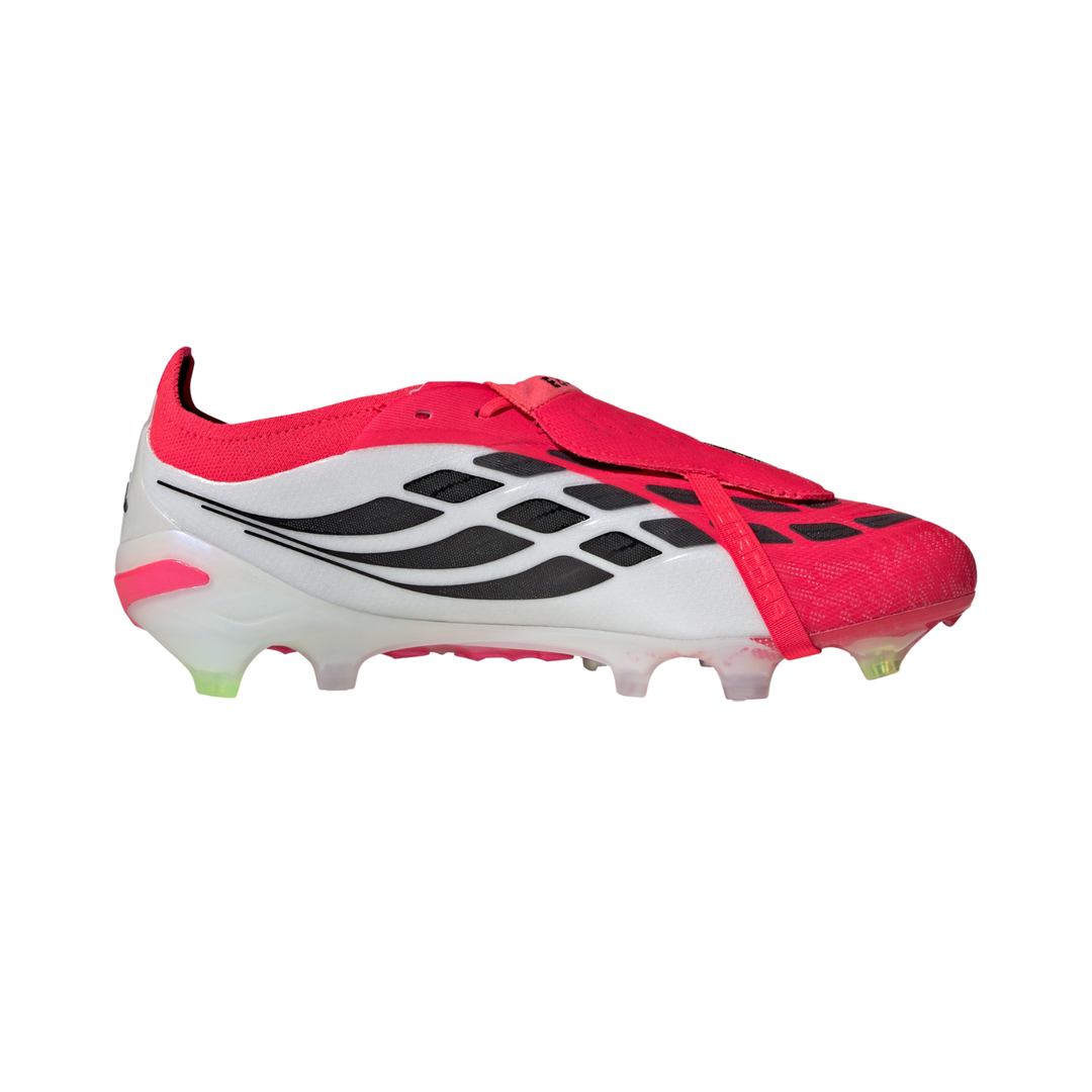 Predator Elite FT FG - Lucid Red/Core Black/Footwear White by adidas at NUMBER 10 - Buy Now!