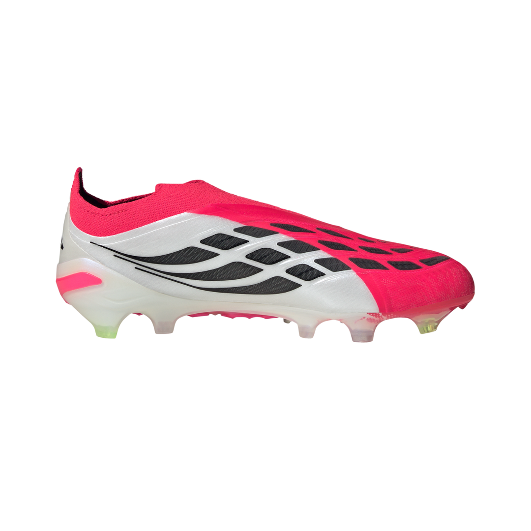 Predator Elite LL FG - Lucid Red/Core Black/Footwear White by adidas at NUMBER 10 - Buy Now!