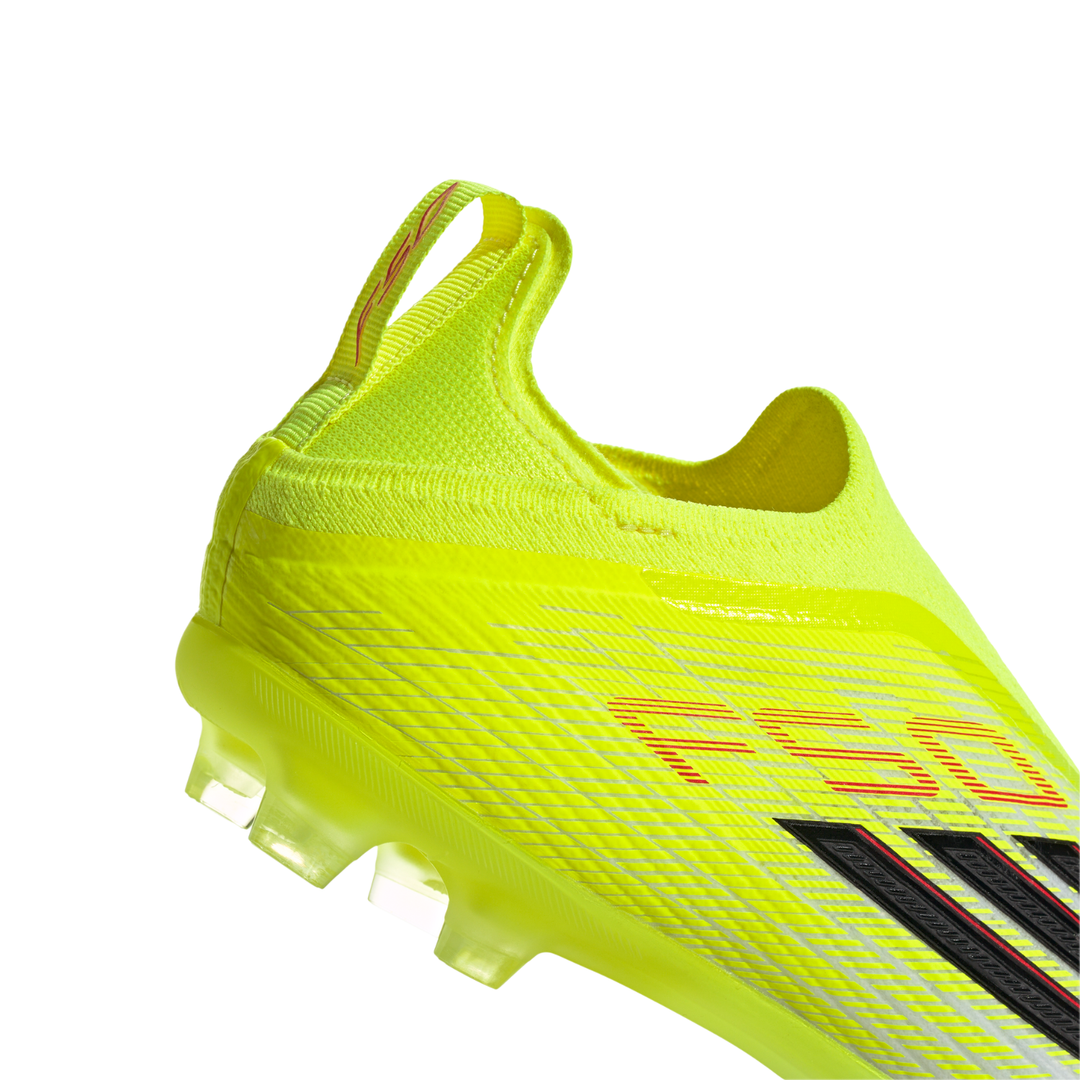 Kids F50 Elite LL FG - Tesoye/Core Black/Lucid Red by adidas at NUMBER 10 - Buy Now!