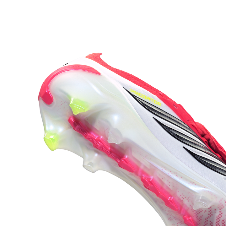 Predator Elite FT FG - Lucid Red/Core Black/Footwear White by adidas at NUMBER 10 - Buy Now!