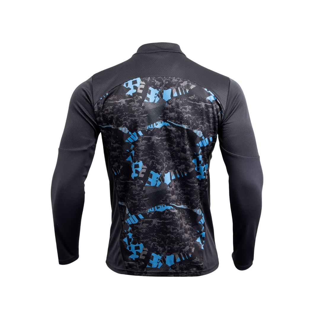 Manchester City 1/4 Zip Pre-Match Top 24/25 - Strong Gray/Cool Light Gray by Puma at NUMBER 10 - Buy Now!