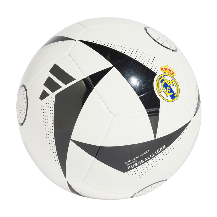 Real Madrid Home Club Ball - White/Black/Sky Tint