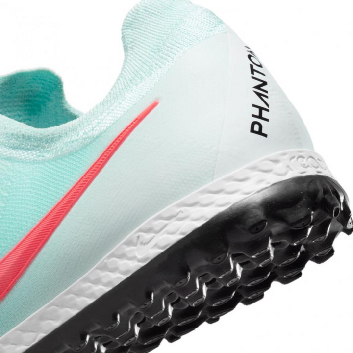 React Phantom GX II Pro TF - Mint/Atomic Red/Off Noir by Nike at NUMBER 10 - Buy Now!