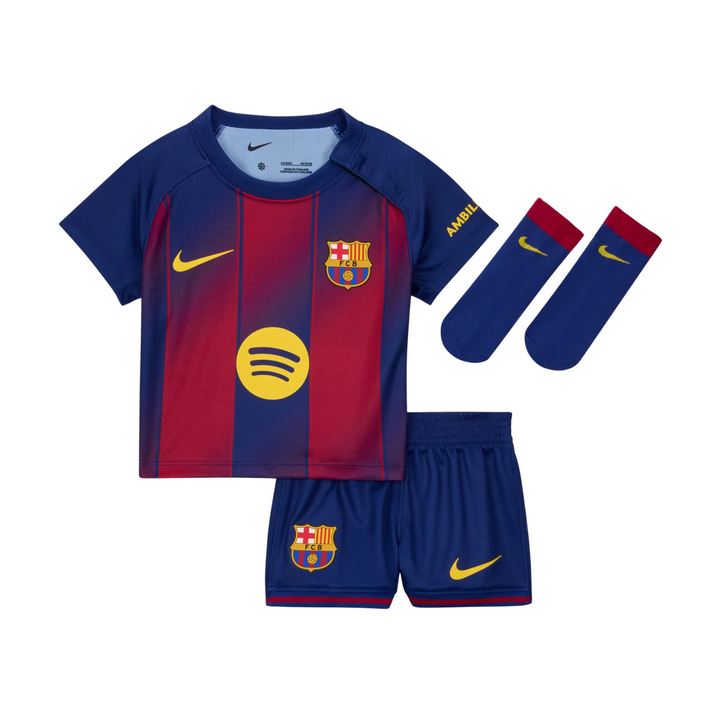 FC Barcelona Baby Home Kit 25/26 by Nike at NUMBER 10 - Buy Now!