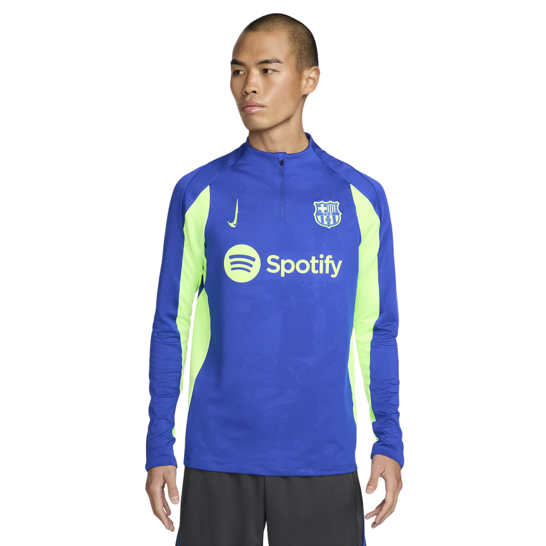FC Barcelona Third Strike Drill Top 24/25 - Old Royal/Old Royal/Lime Blast/Lime Blast