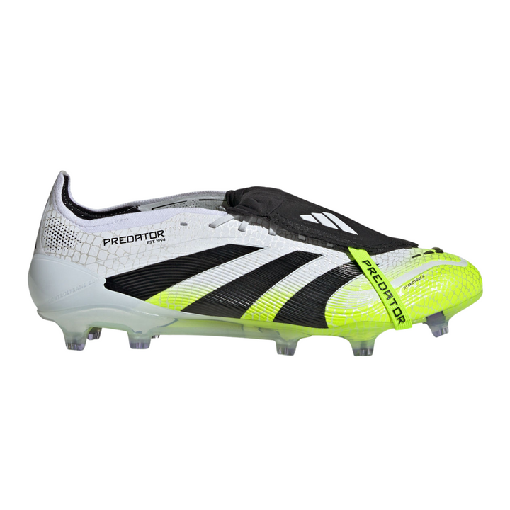 Predator Elite FT FG - Cloud White/Core Black/Lucid Lemon by adidas at NUMBER 10 - Buy Now!