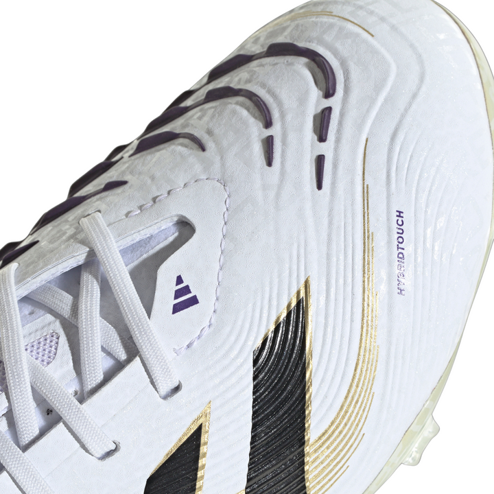Predator Elite FG - White/Core Black/Gold Metallic