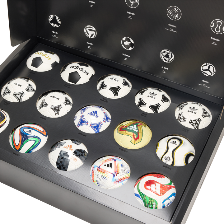 Historic World Cup Mini Balls Set 26 by adidas at NUMBER 10 - Buy Now!