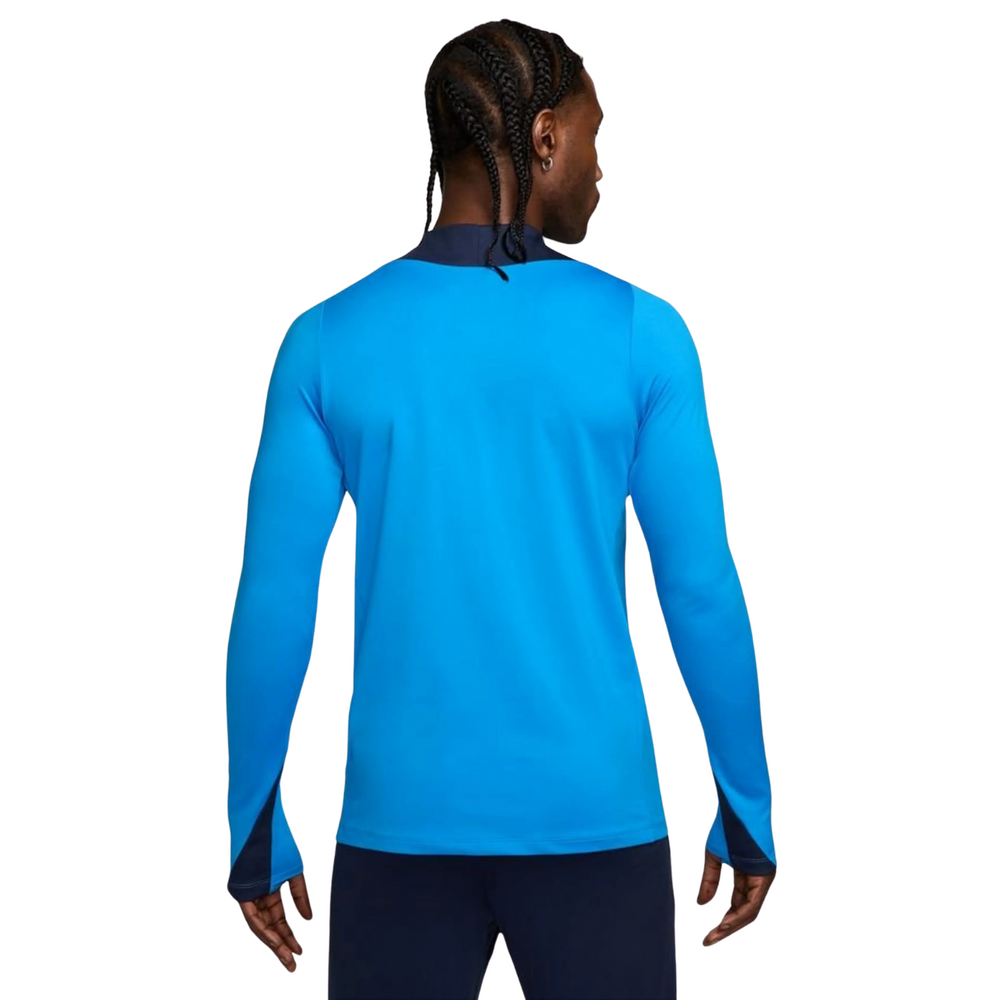 Chelsea Strike Drill Top 24/25 - LT Photo Blue/LT Photo Blue/Obsidian by Nike at NUMBER 10 - Buy Now!