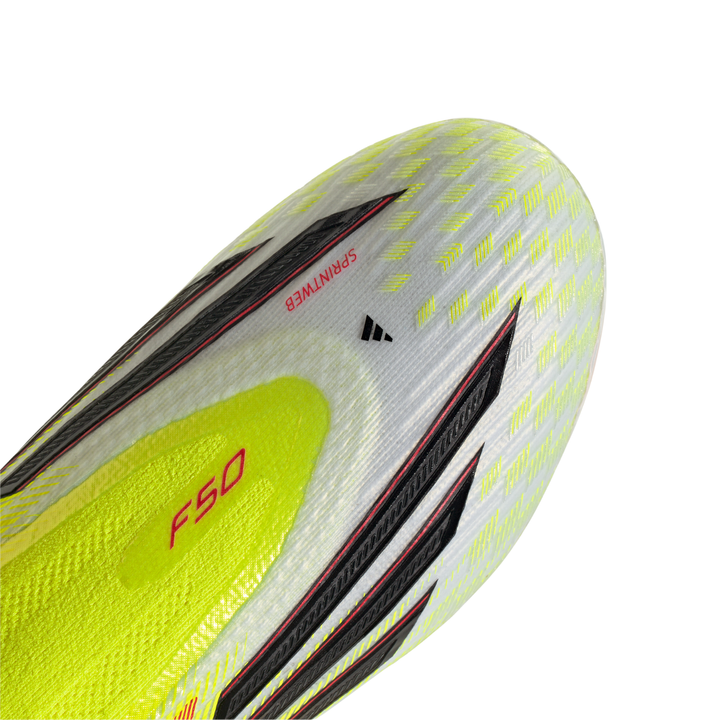 Kids F50 Elite LL FG - Tesoye/Core Black/Lucid Red by adidas at NUMBER 10 - Buy Now!