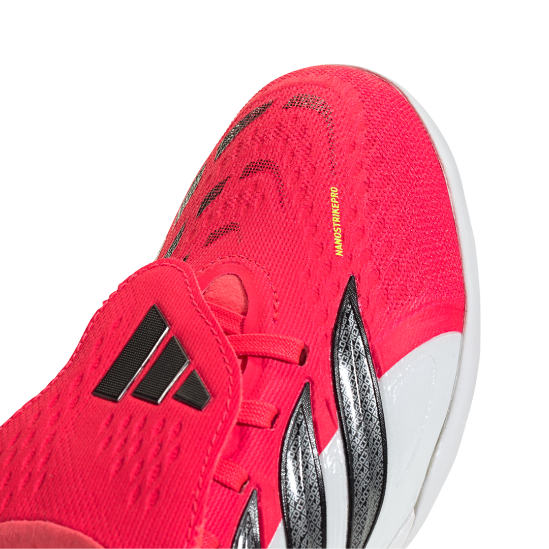 Kids Predator Pro FT TF - Lucid Red/Core Black/Footwear White by adidas at NUMBER 10 - Buy Now!