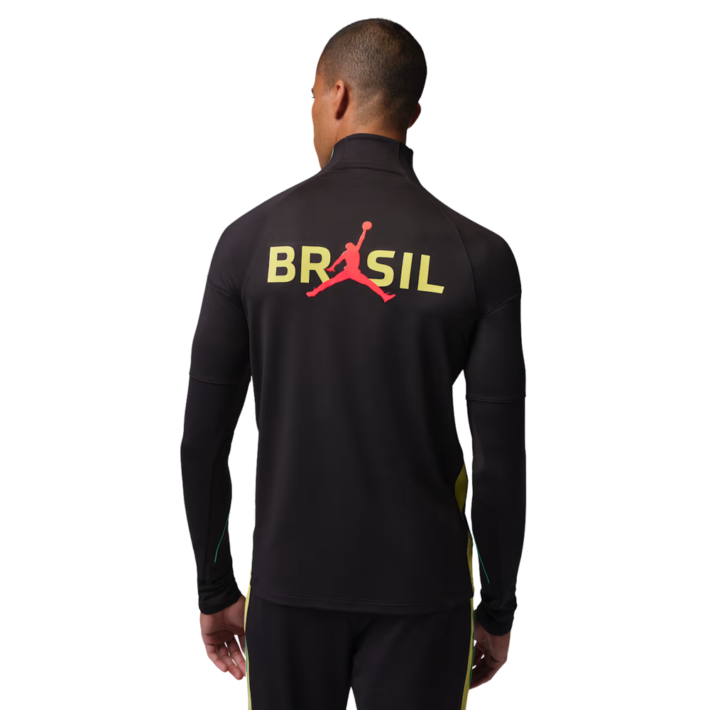 Brazil x Jordan Dri-FIT Strike Drill Top 26 by Nike at NUMBER 10 - Buy Now!
