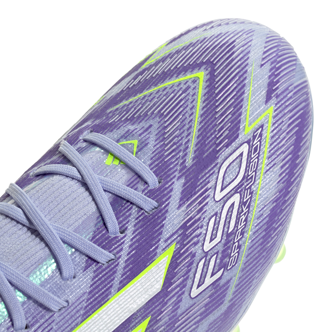F50 Sparkfusion Elite FG/AG - Violet Tone/Lucid Lemon/Purple Rush by adidas at NUMBER 10 - Buy Now!