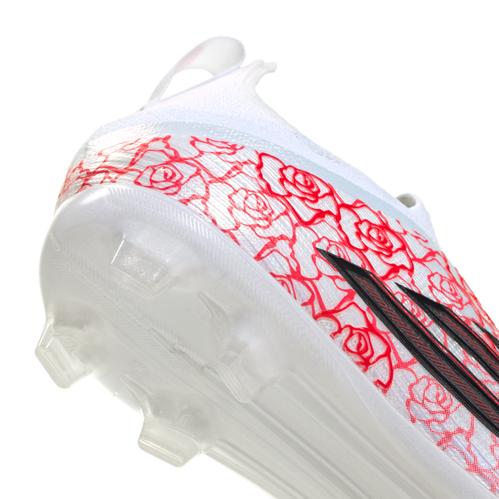 Kids F50 Elite LL FG ‘LY’ - Footwear White/Core Black/Lucid Red by adidas at NUMBER 10 - Buy Now!