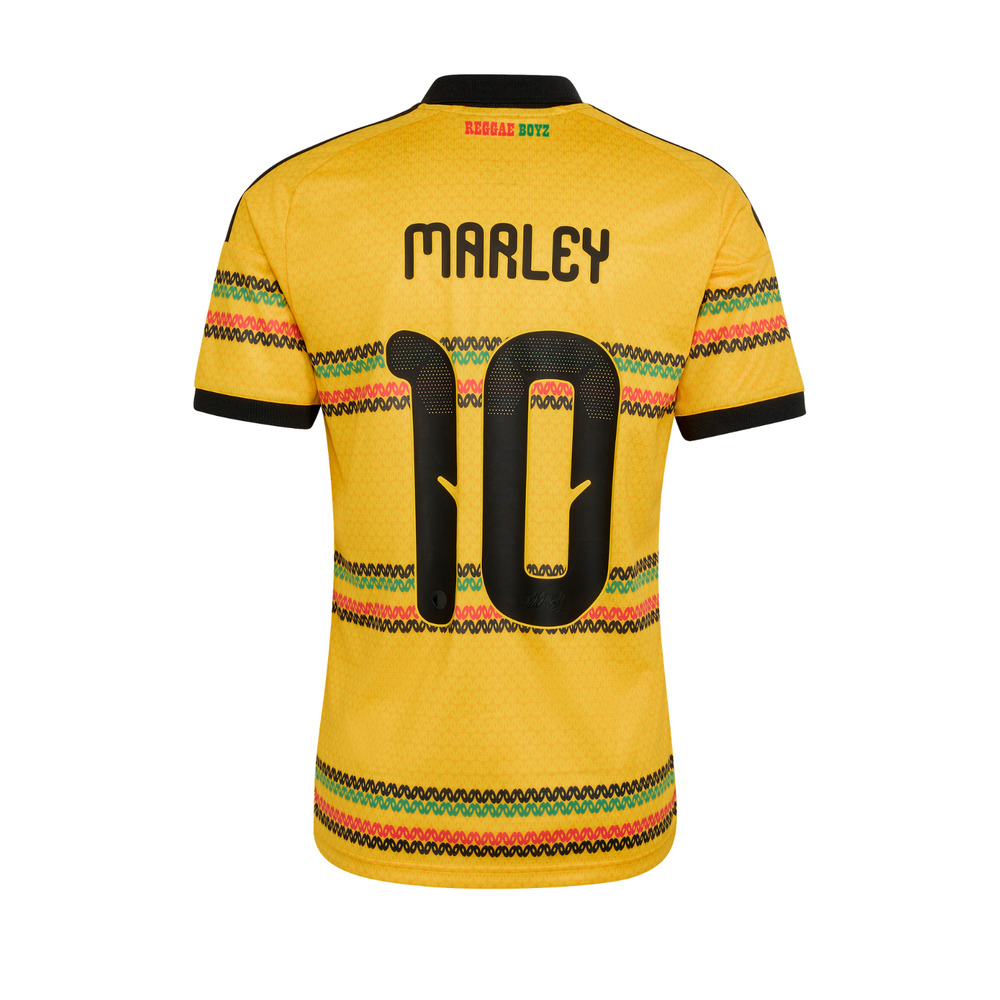 Jamaica Stadium Home Shirt 26 - Marley 10 by adidas at NUMBER 10 - Buy Now!