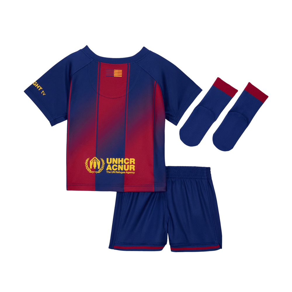 FC Barcelona Baby Home Kit 25/26 by Nike at NUMBER 10 - Buy Now!