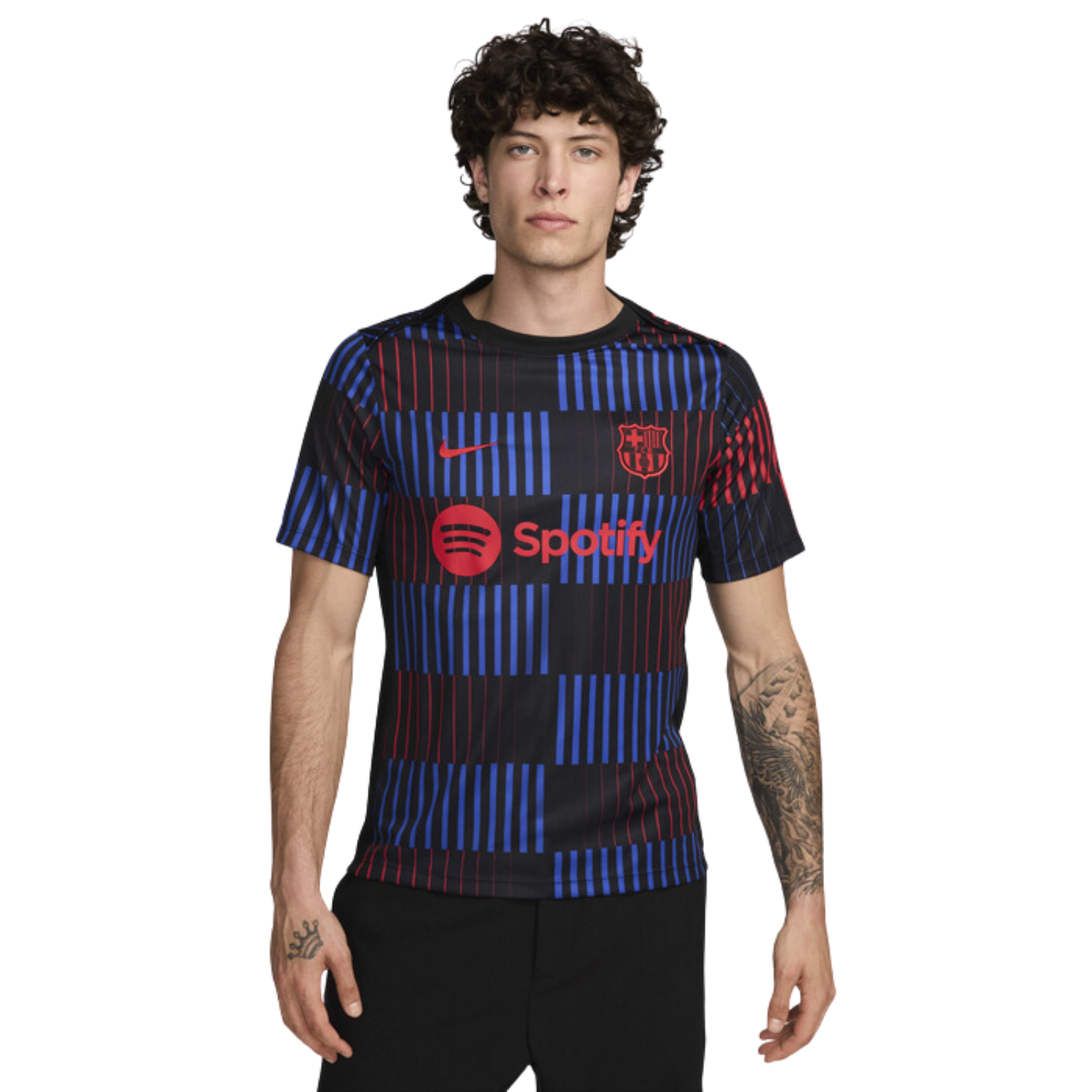 nike fc barcelona black jersey