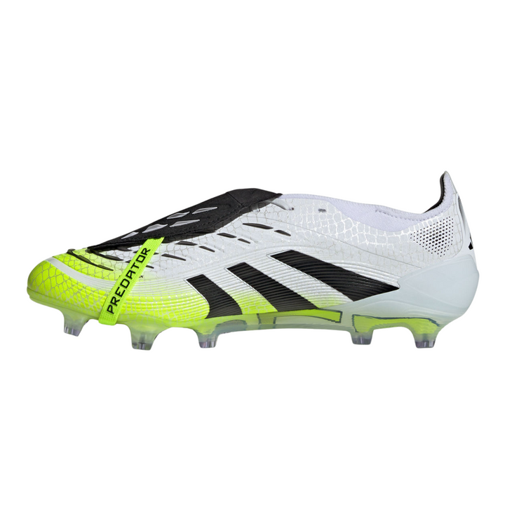 Predator Elite FT FG - Cloud White/Core Black/Lucid Lemon by adidas at NUMBER 10 - Buy Now!