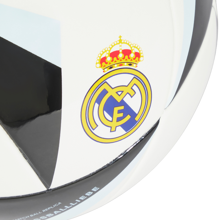 Real Madrid Home Club Ball - White/Black/Sky Tint