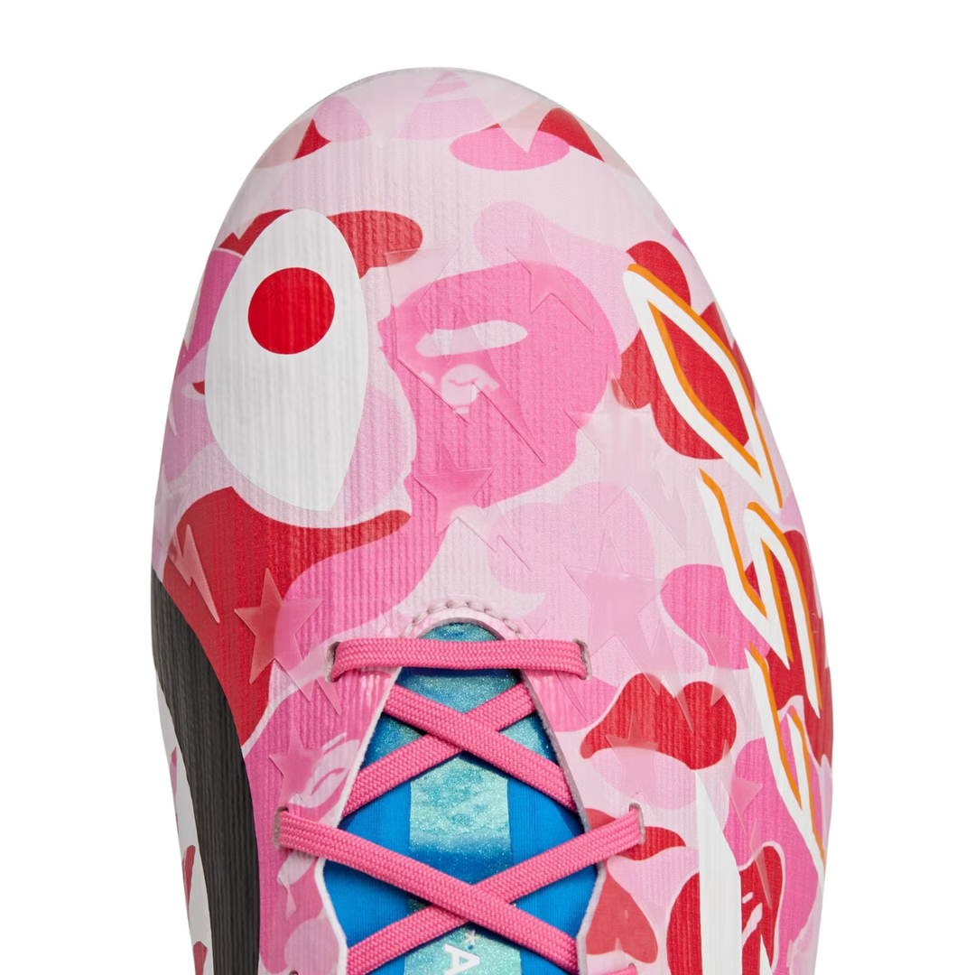 F50 X BAPE Elite FG - Pink/White/Ice Blue