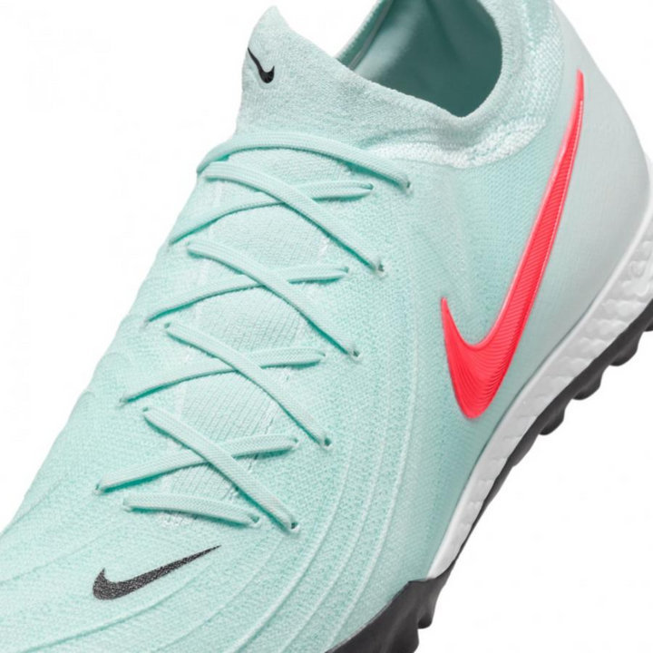 React Phantom GX II Pro TF - Mint/Atomic Red/Off Noir by Nike at NUMBER 10 - Buy Now!