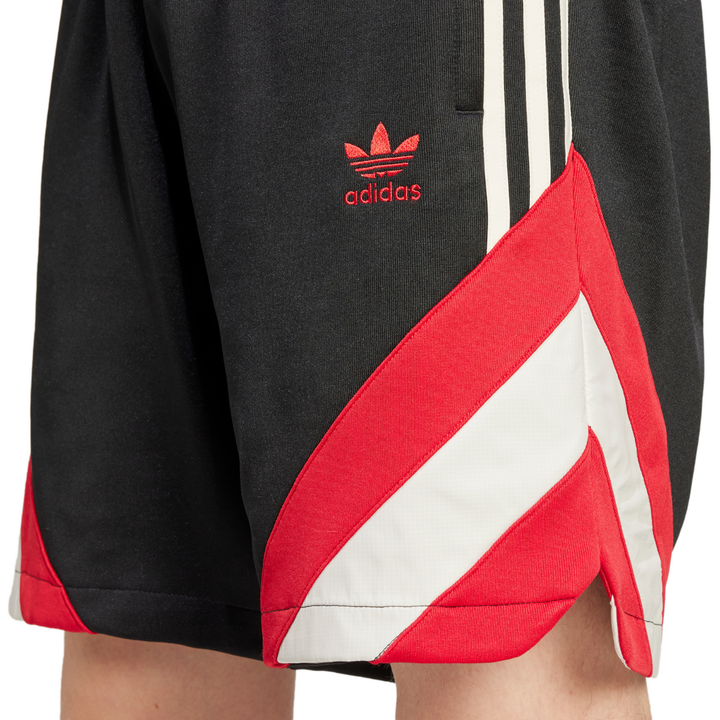 Manchester United OG Shorts 24/25 - Black/Mufc Red by adidas at NUMBER 10 - Buy Now!