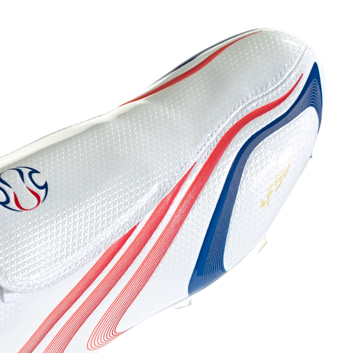 F50 Tunit Elite FG 'USA' - Cloud White / Vivid Red / Royal Blue