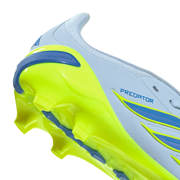 Kids Predator Elite FT FG - Crystal Sky/Ray Blue /Team Solar Yellow by adidas at NUMBER 10 - Buy Now!