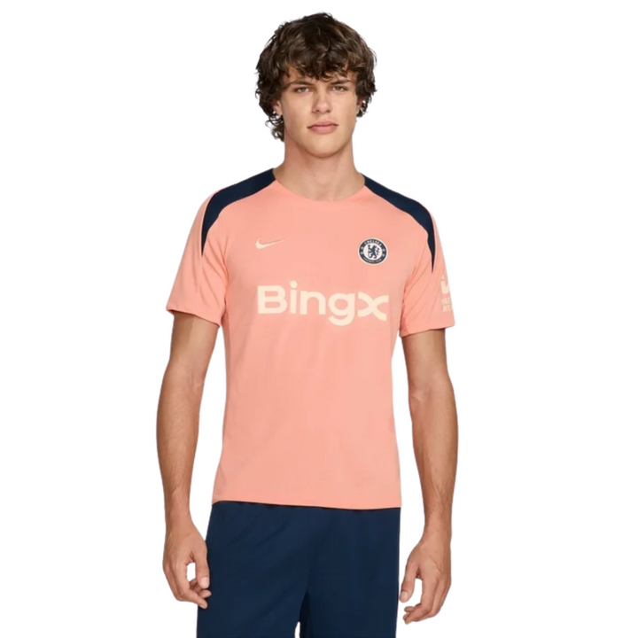 Chelsea Strike Shirt 24/25 - Apricot Agate/Obsidian/Guava Ice