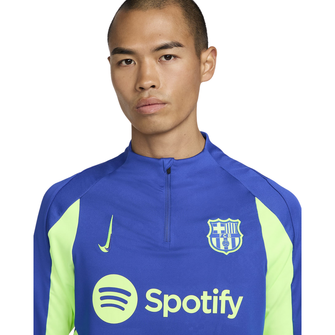 FC Barcelona Third Strike Drill Top 24/25 - Old Royal/Old Royal/Lime Blast/Lime Blast