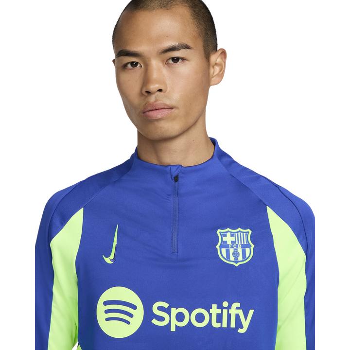 FC Barcelona Third Strike Drill Top 24/25 - Old Royal/Old Royal/Lime Blast/Lime Blast