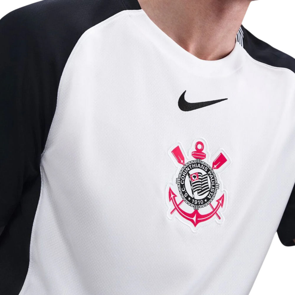 Corinthians Stadium Home Shirt 25/26 by Nike at NUMBER 10 - Buy Now!