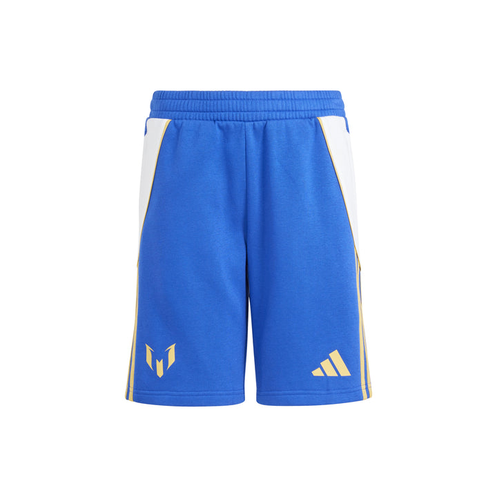 Messi Sportswear Youth Shorts - Semi Lucid Blue/White - adidas - NUMBER 10