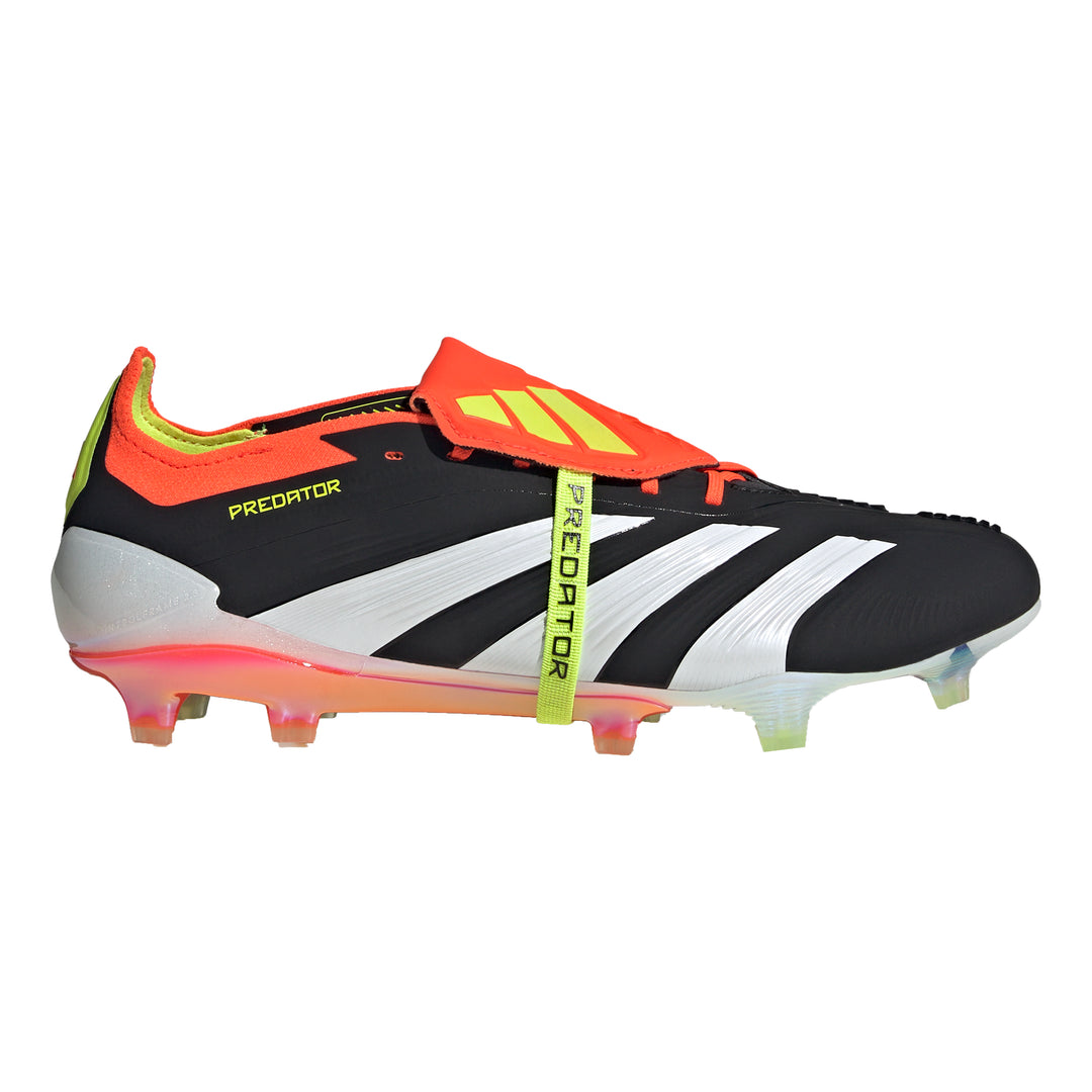 Predator Elite FT FG - Core Black/White/Solar Red - adidas - NUMBER 10